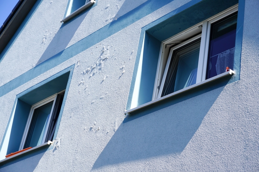 Ansicht rückwärtig Fassade