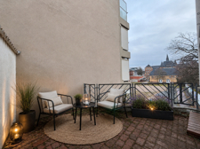 großer Balkon