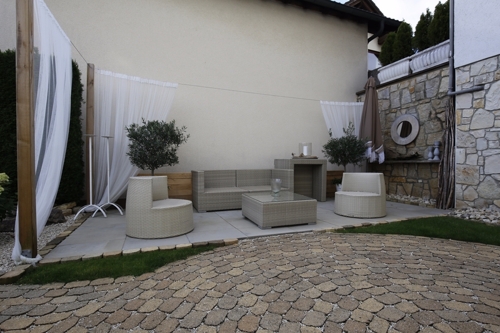 Outdoor Relaxbereich 