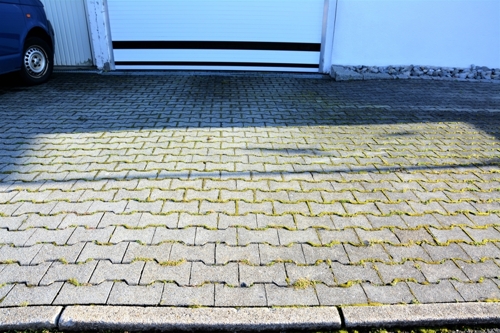 Stellplatz auf dem Hof