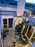 Treppe zur Dachterrasse