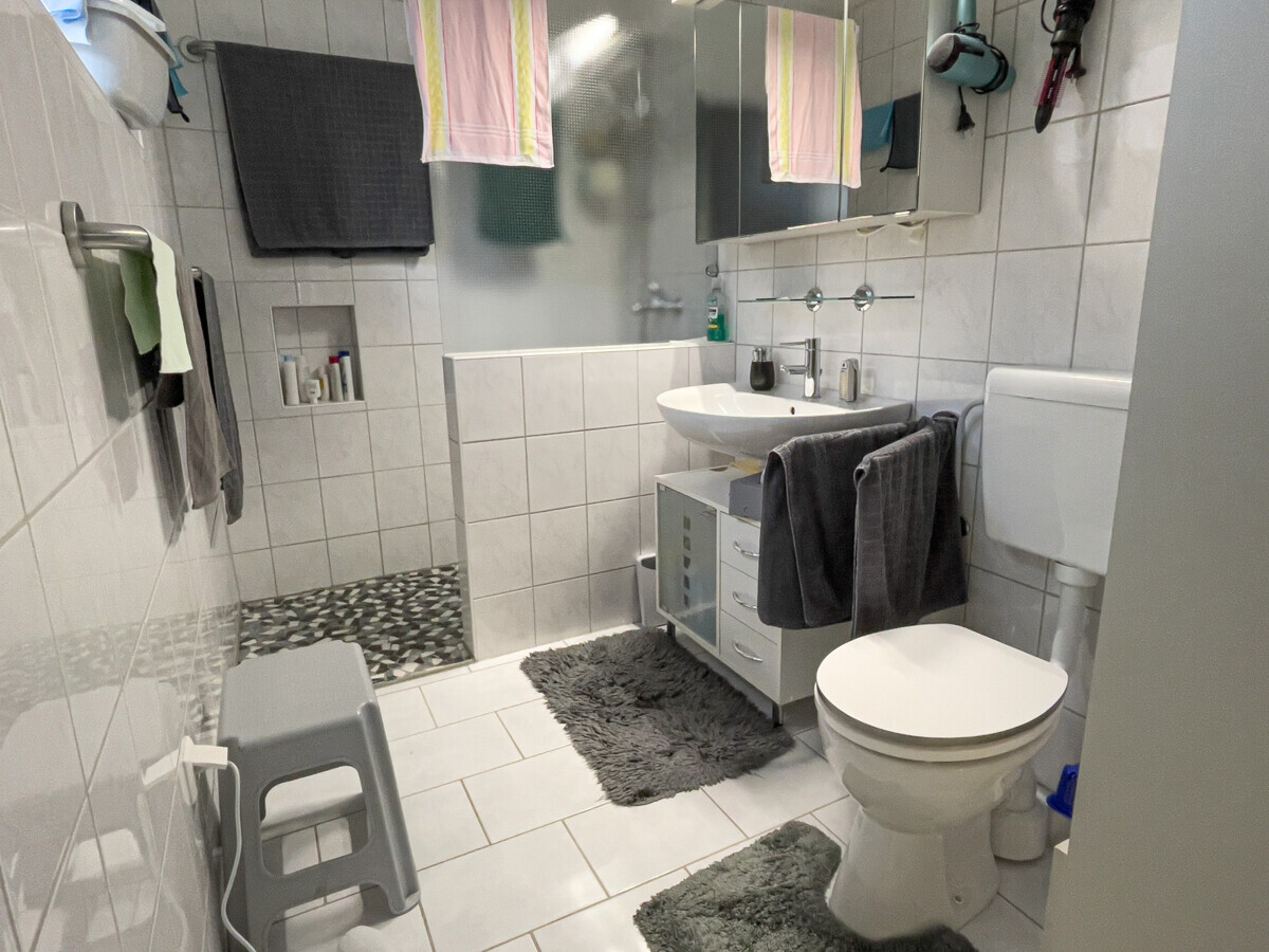 Duschbad am Schlafzimmer