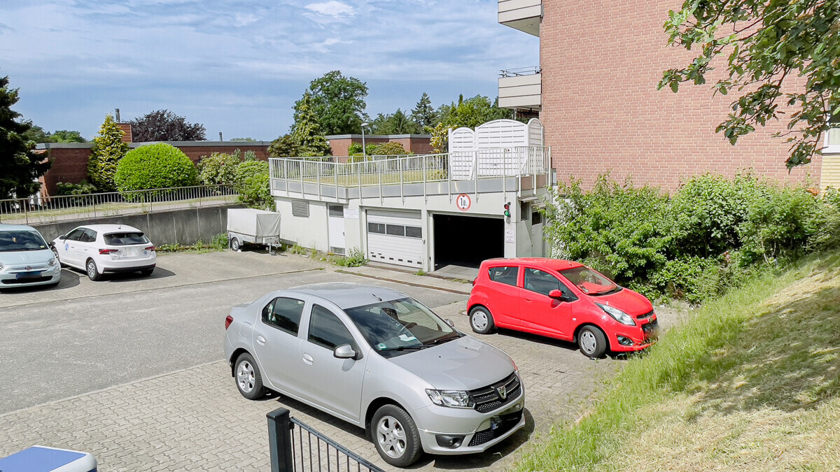Zufahrt Tiefgarage