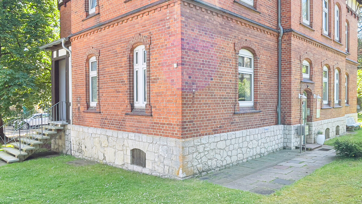 Sandsteinfundamente