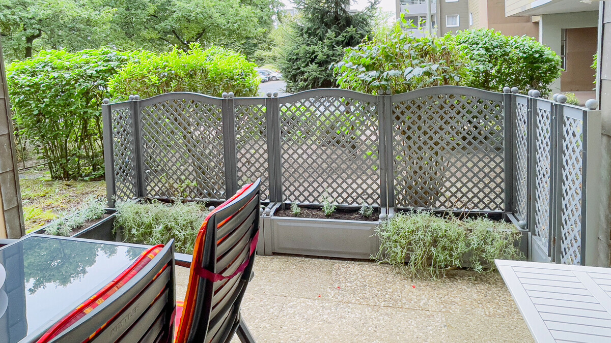 Terrassenblick