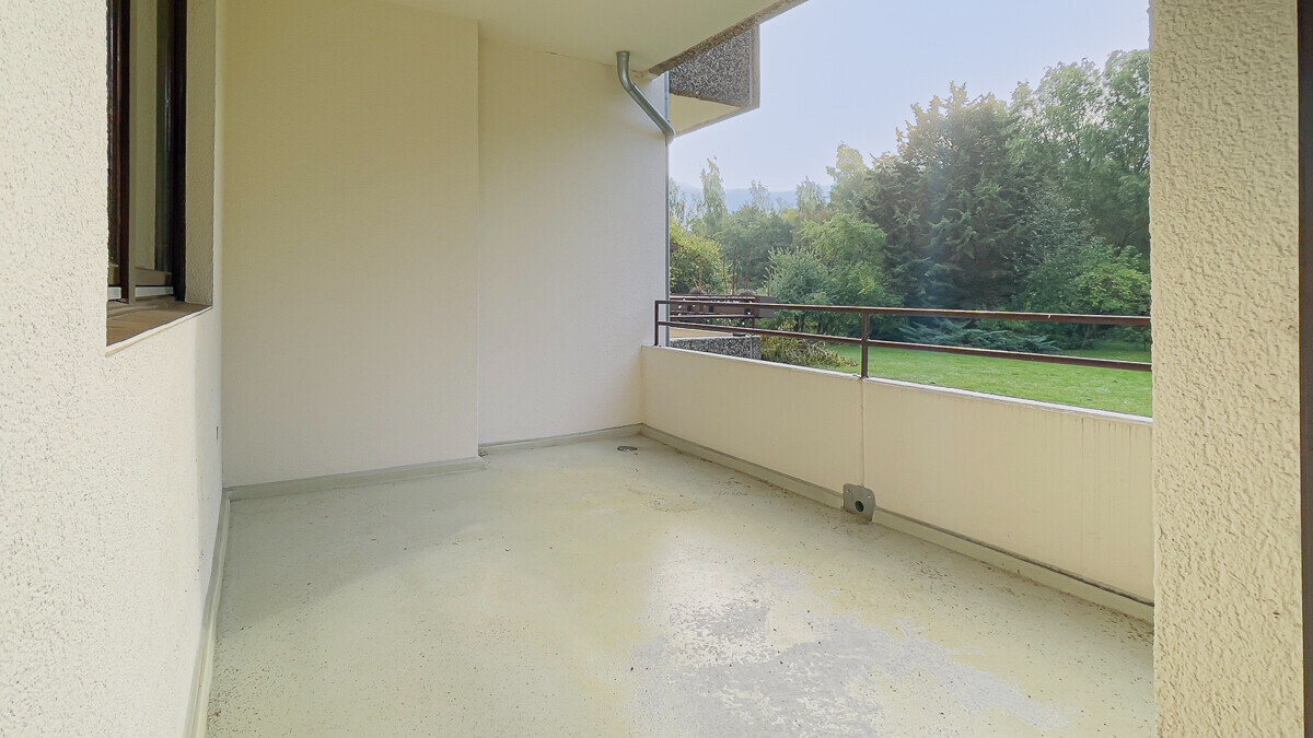 Überdachte Loggia