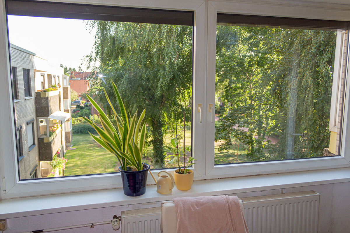 Ausblick in den Garten