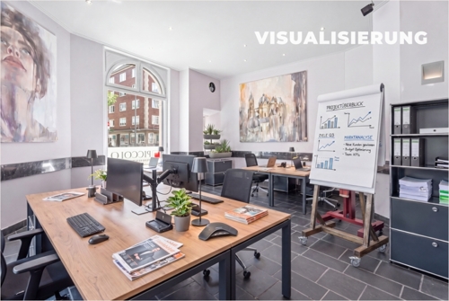 Peter Dondorf Immobilien - Bürofläche (KI-Visualisierung)