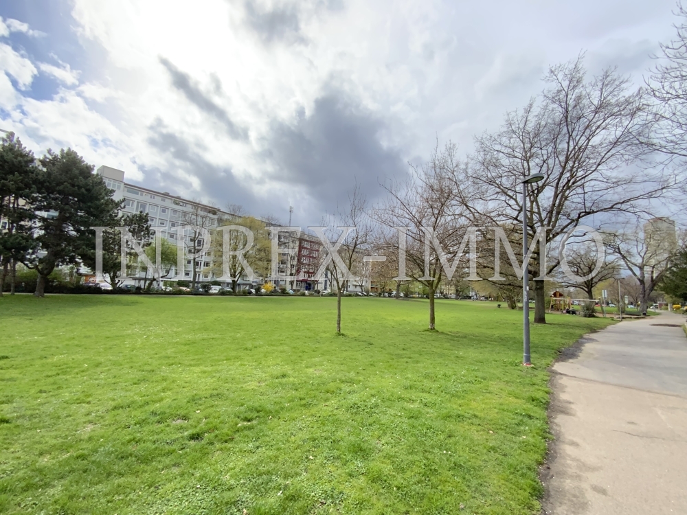 2219 - Teodor Heuss Park mit Spielplatz neben Haus