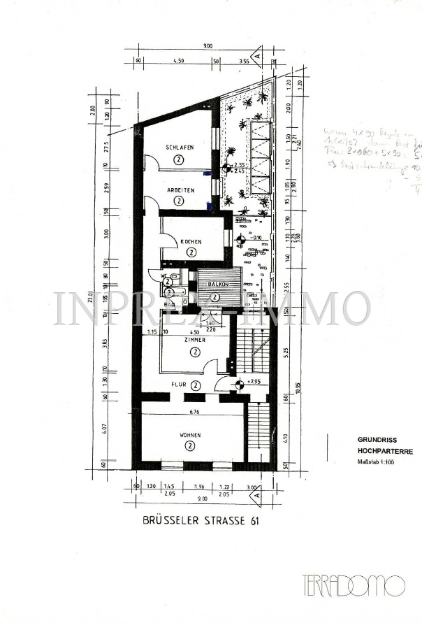 2200 Grundriss - Balkon fehlt noch