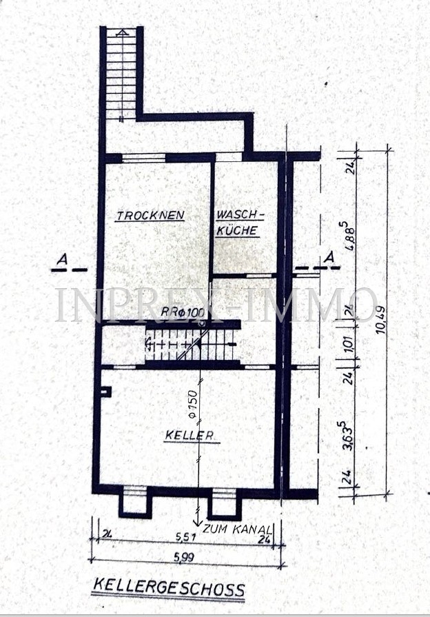 1029 Grundriss Keller