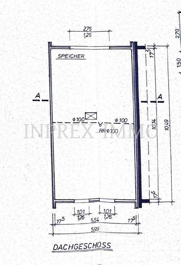 1029 Grundriss Dachgeschoss