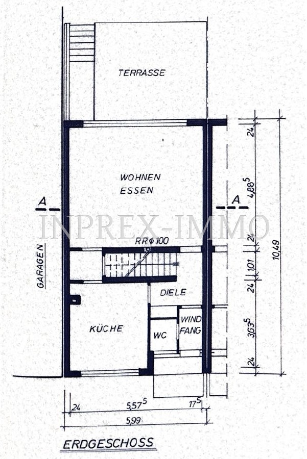 1029 Grundriss Erdgeschoss