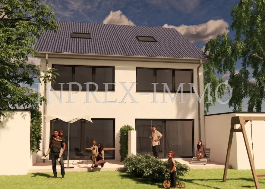 INPREX-IMMO GmbH - NEUBAU DHH - Rueckseite