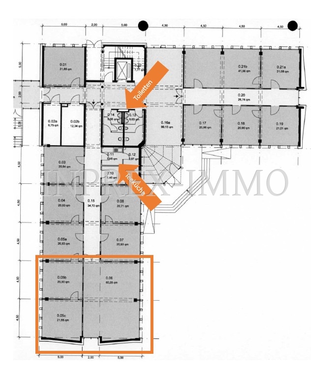 4006-2 Grundriss EG links Grossraum