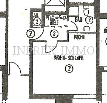 2245 13 Grundriss Wohnung 2