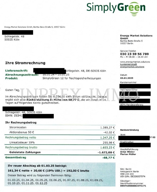 2252 Vergleich Stromkosten aus Haus