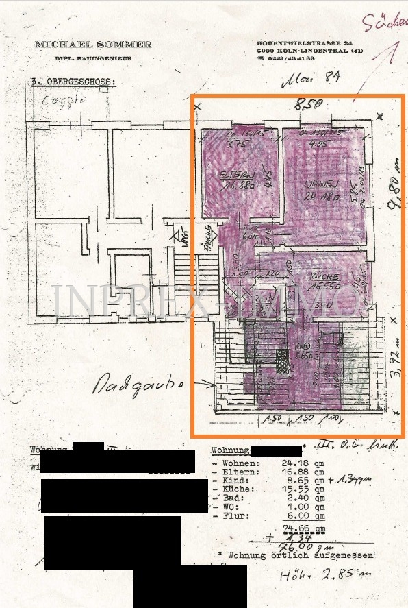 2253 Grundriss Drittes OG