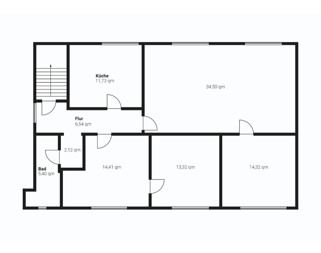 Grundriss Wohnung Anbau