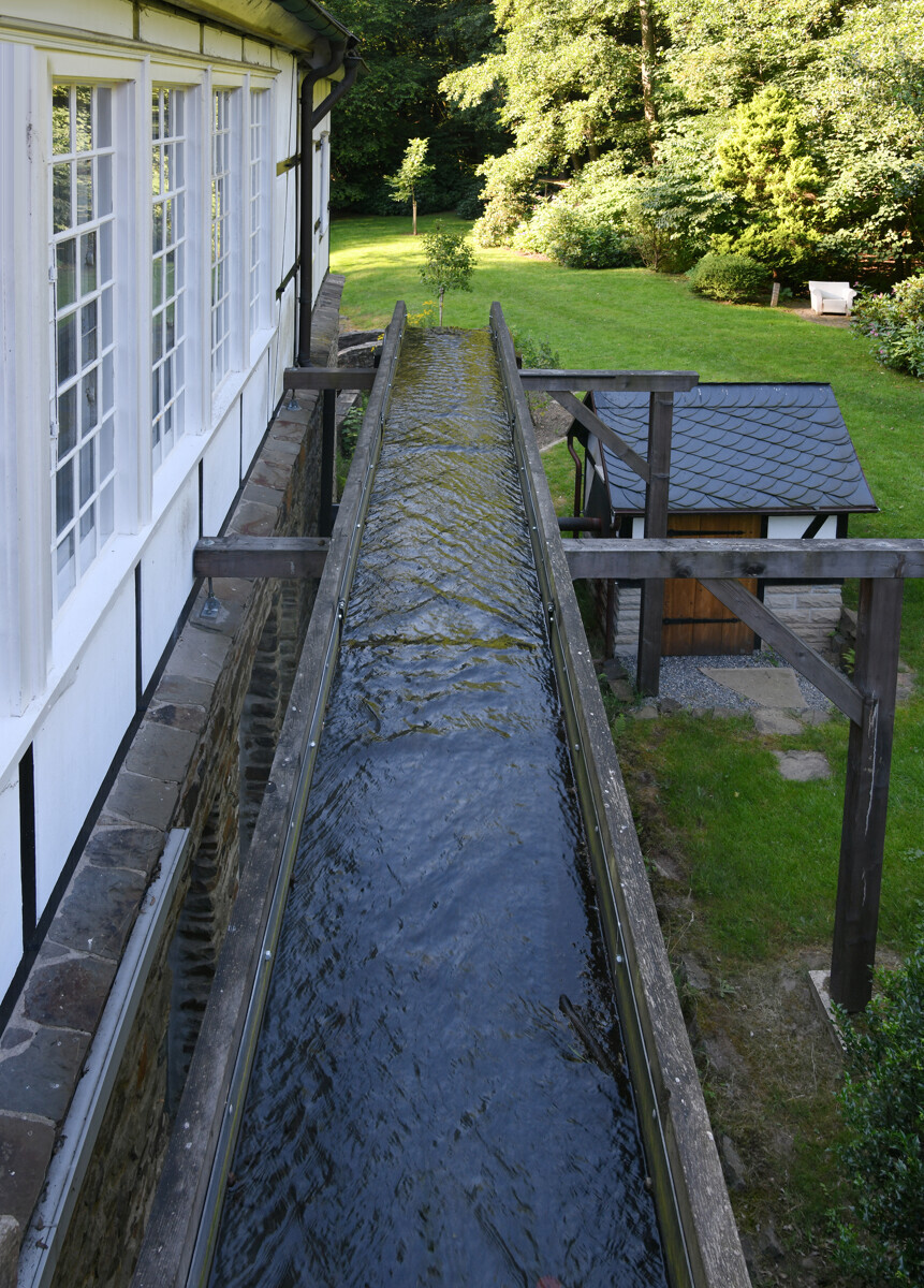Lauf des Wasserrads