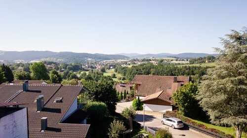 Aussicht vom Balkon