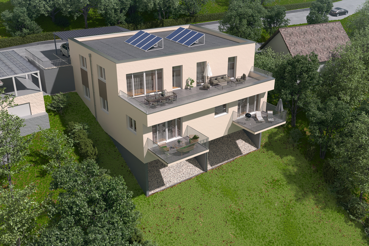 Aussenansicht Rendering