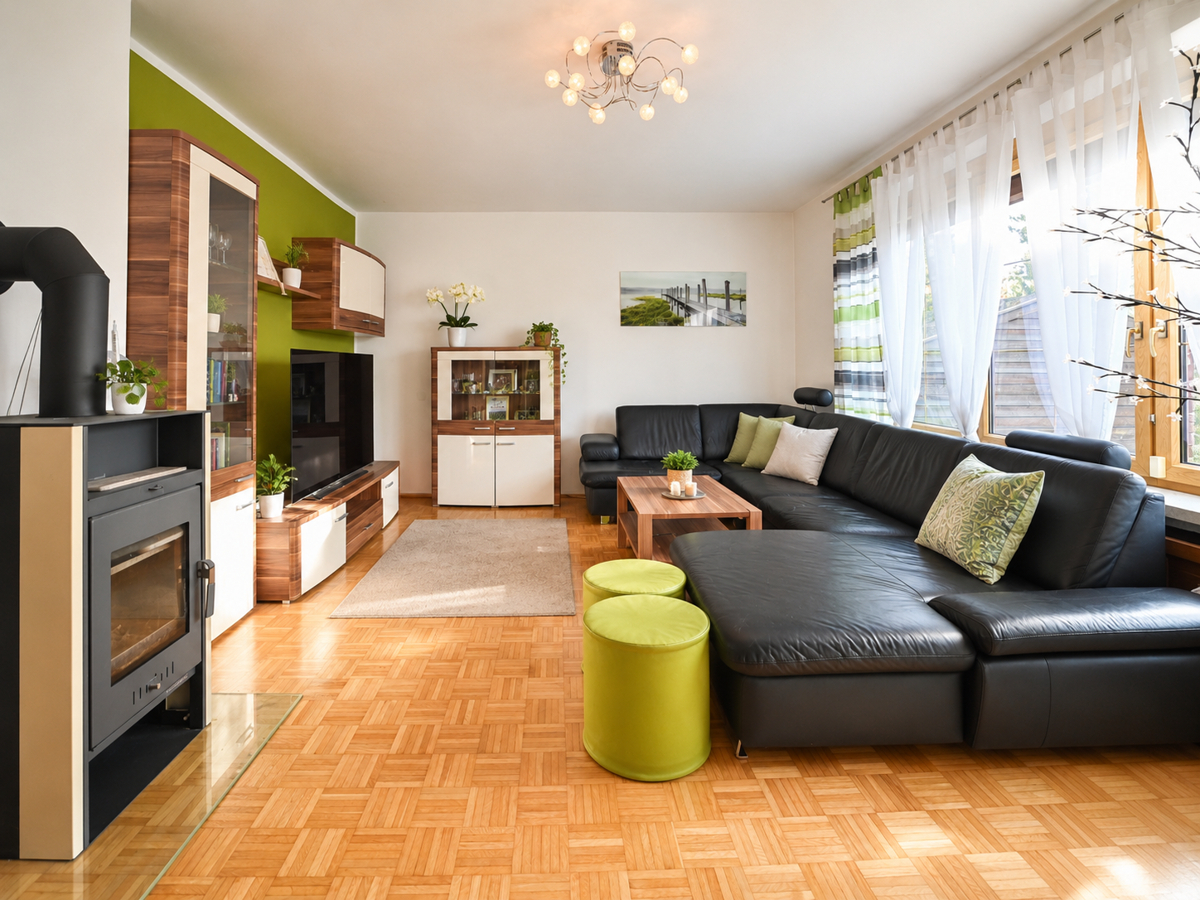 Erdgeschoss Wohnzimmer