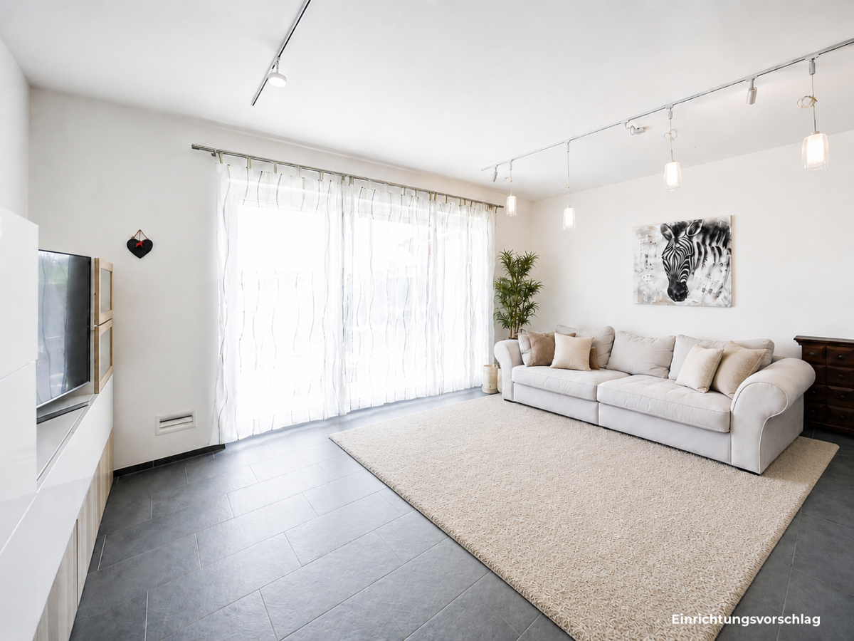 Wohnzimmer (Einrichtungsvorschlag)