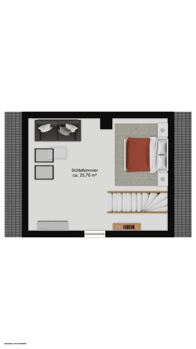 Dachgeschoss | Wohnung 3