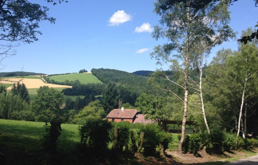 Blick aufs Haus