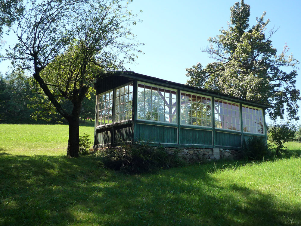 historische Liegehalle 