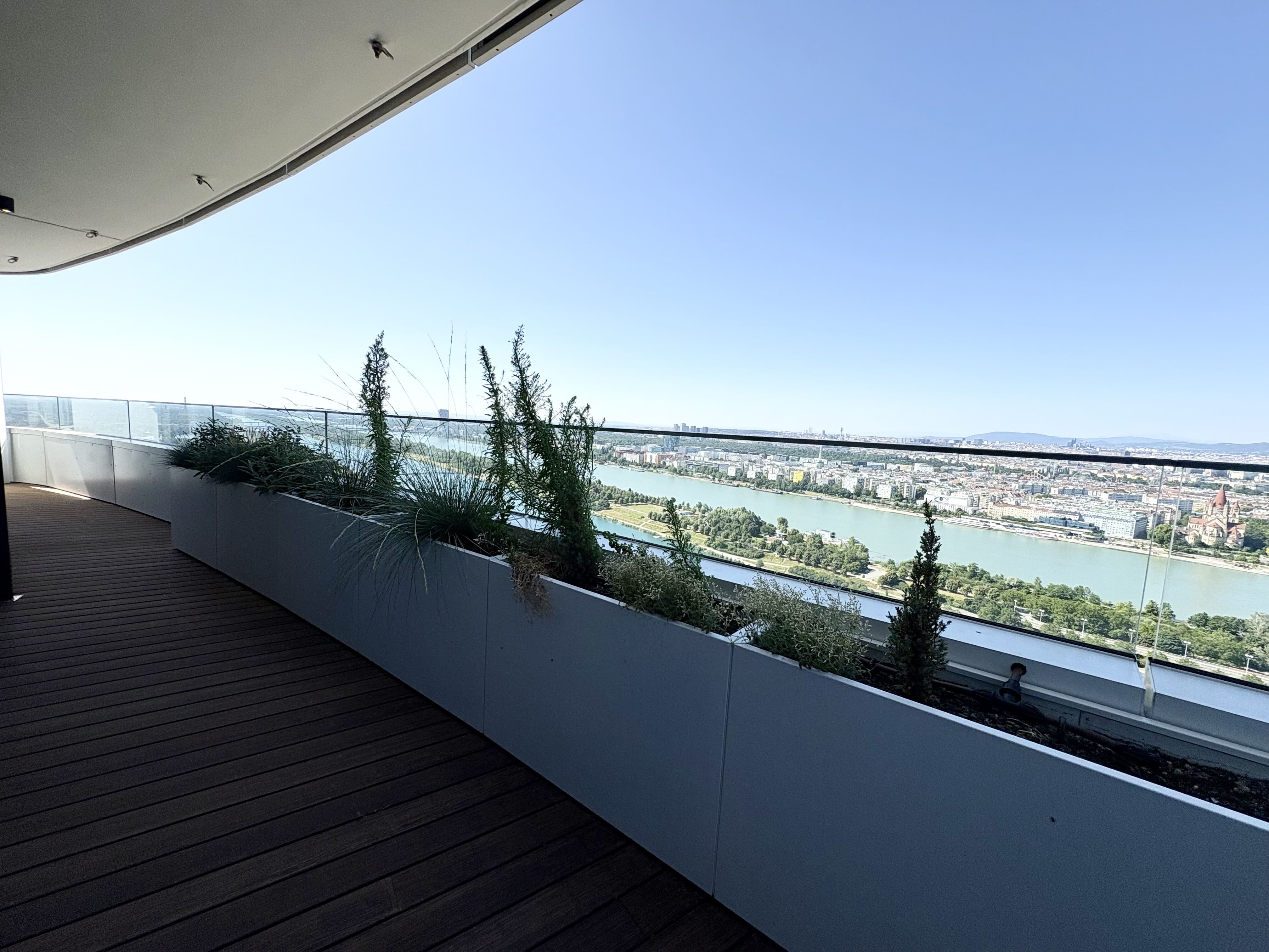 Balkon Richtung Innere Stadt