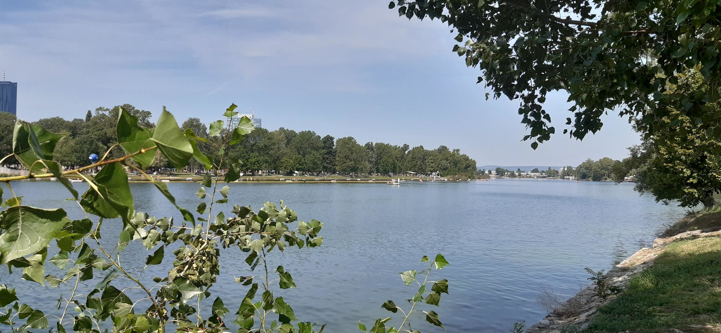 Alte Donau in ein paar Minuten erreicht