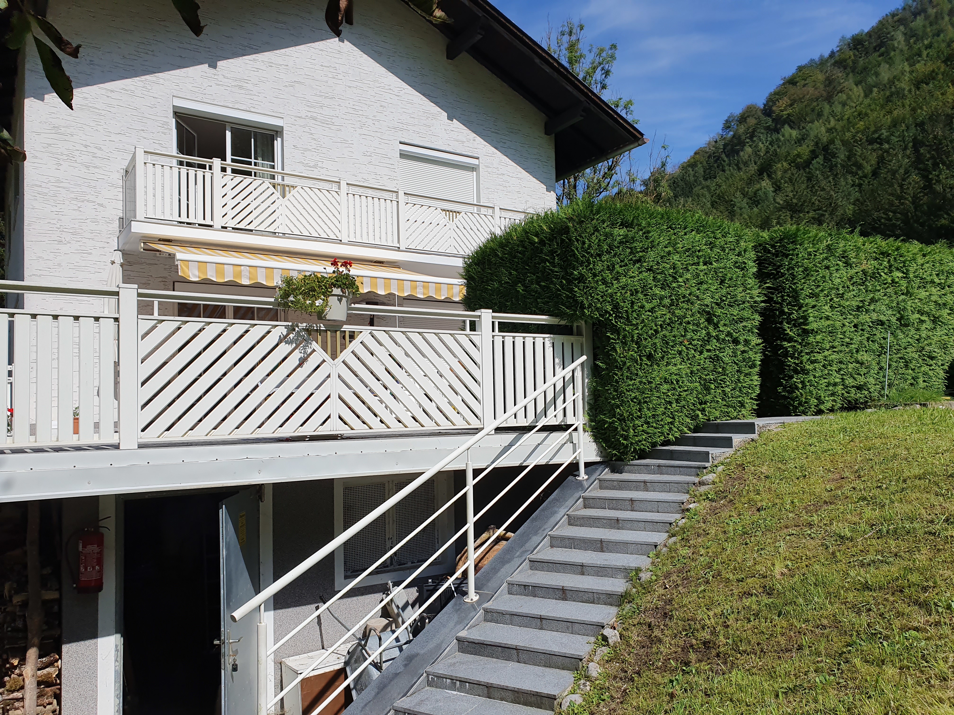 Außenaufgang zur Terrasse