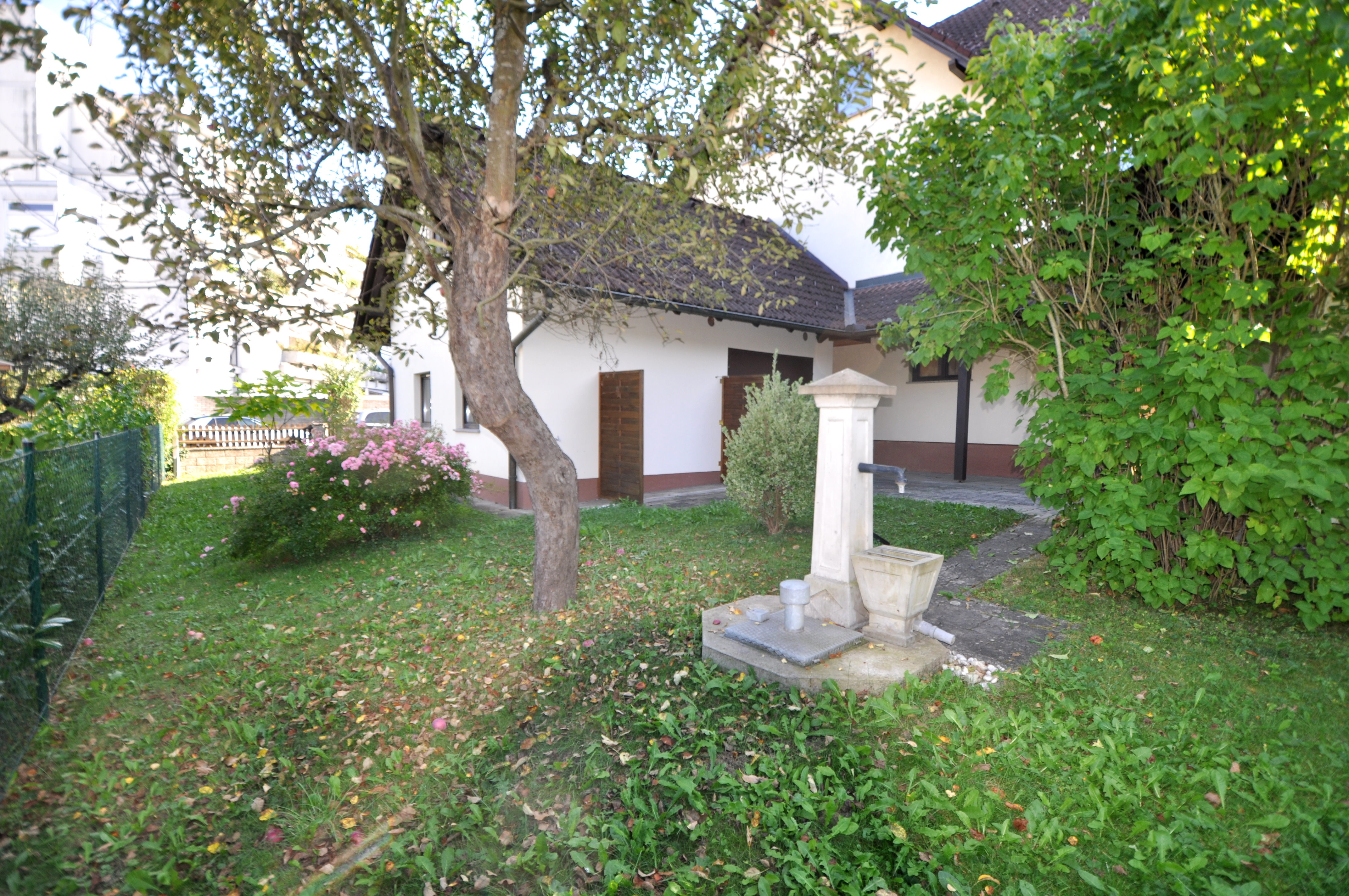 Brunnen im Garten