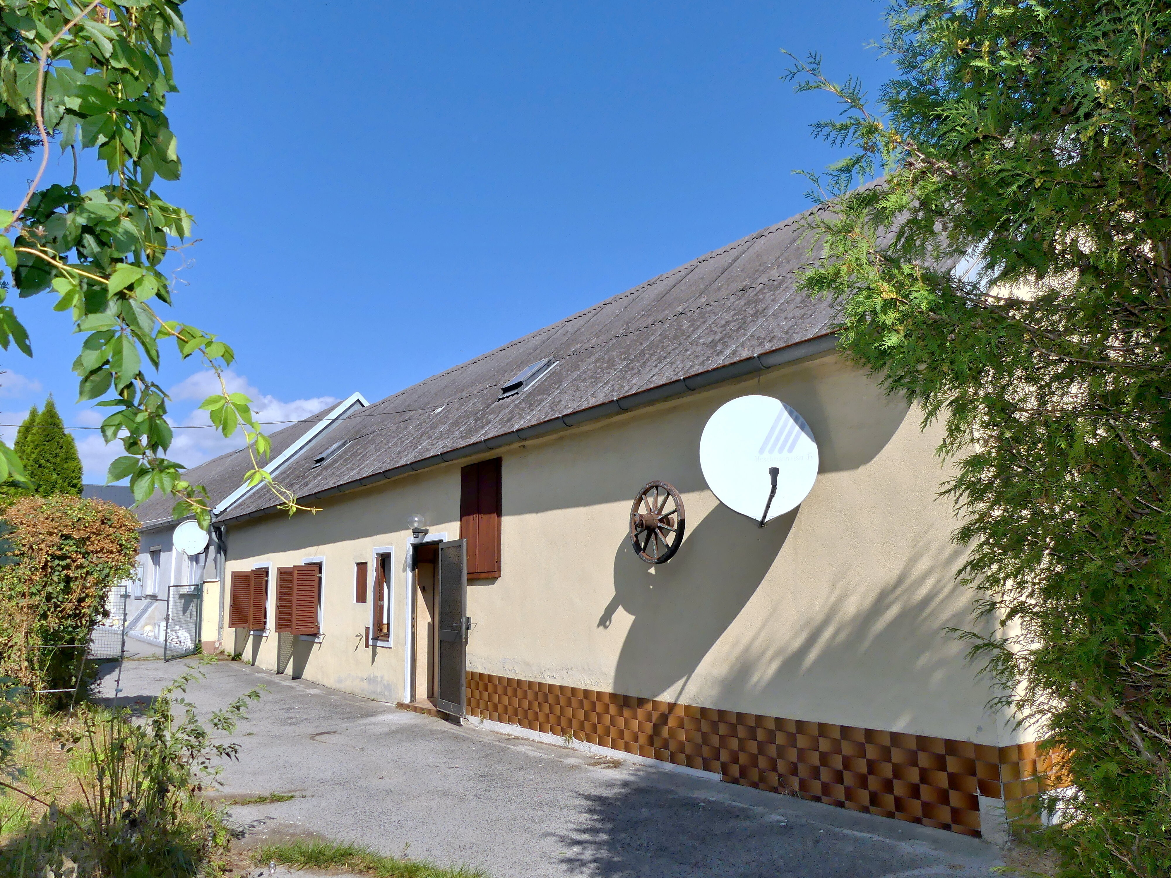 Blick auf das Haus