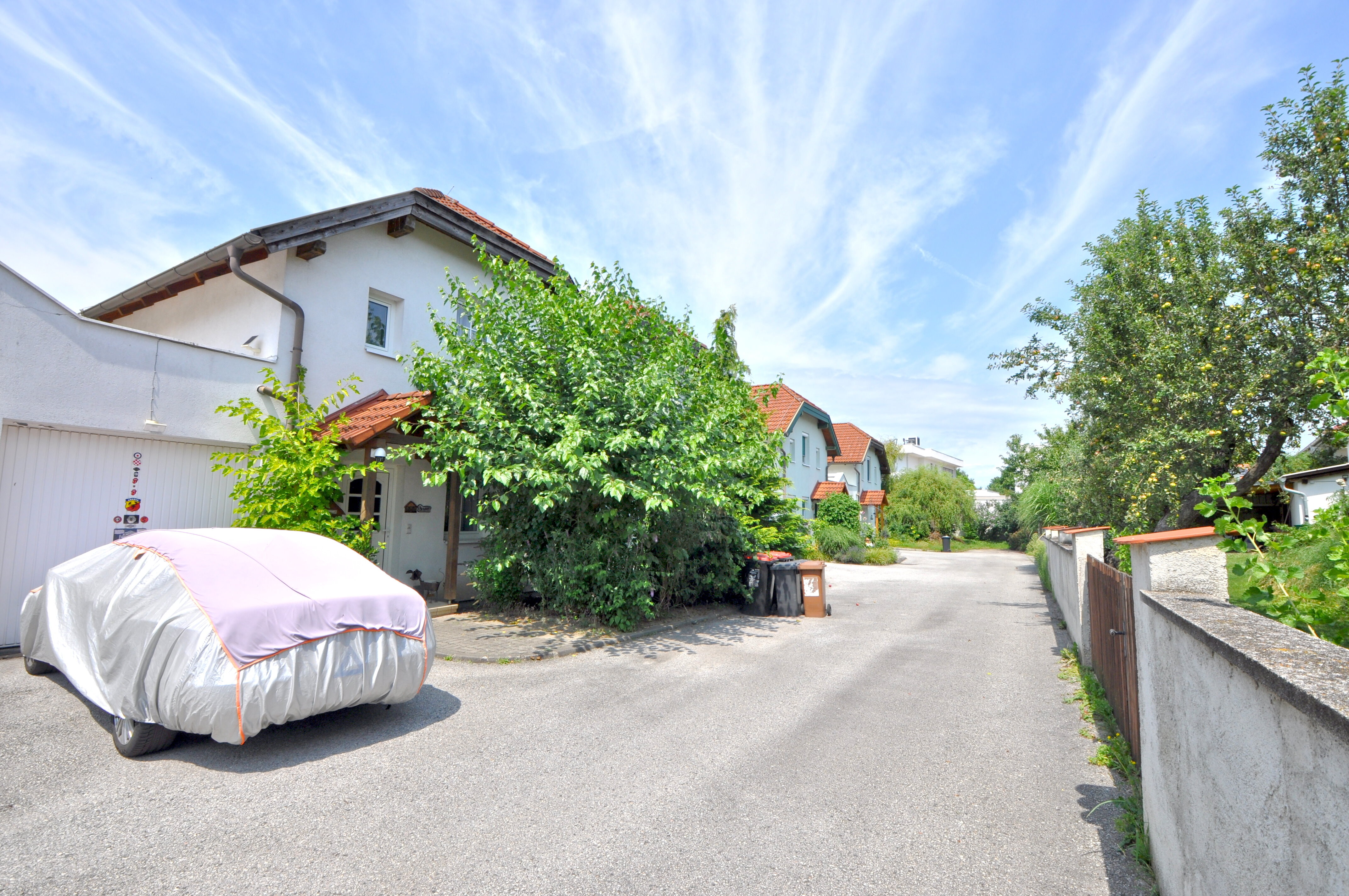 Zufahrt ist eine Sackgasse