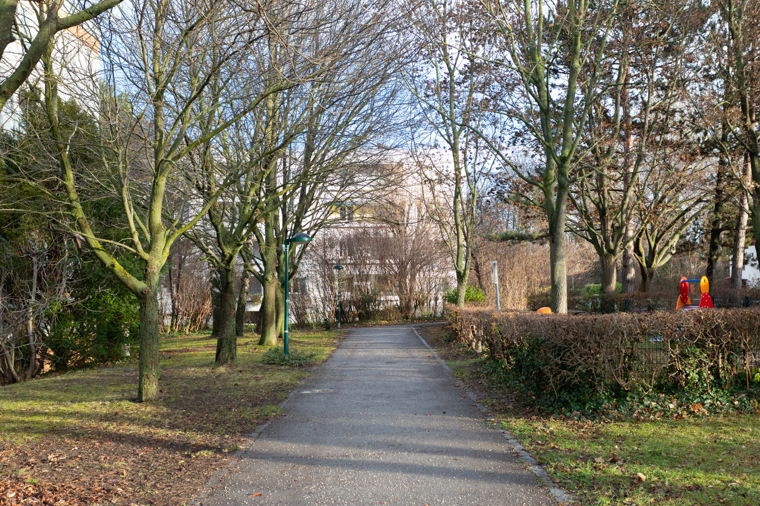 großer Gemeinschaftspark