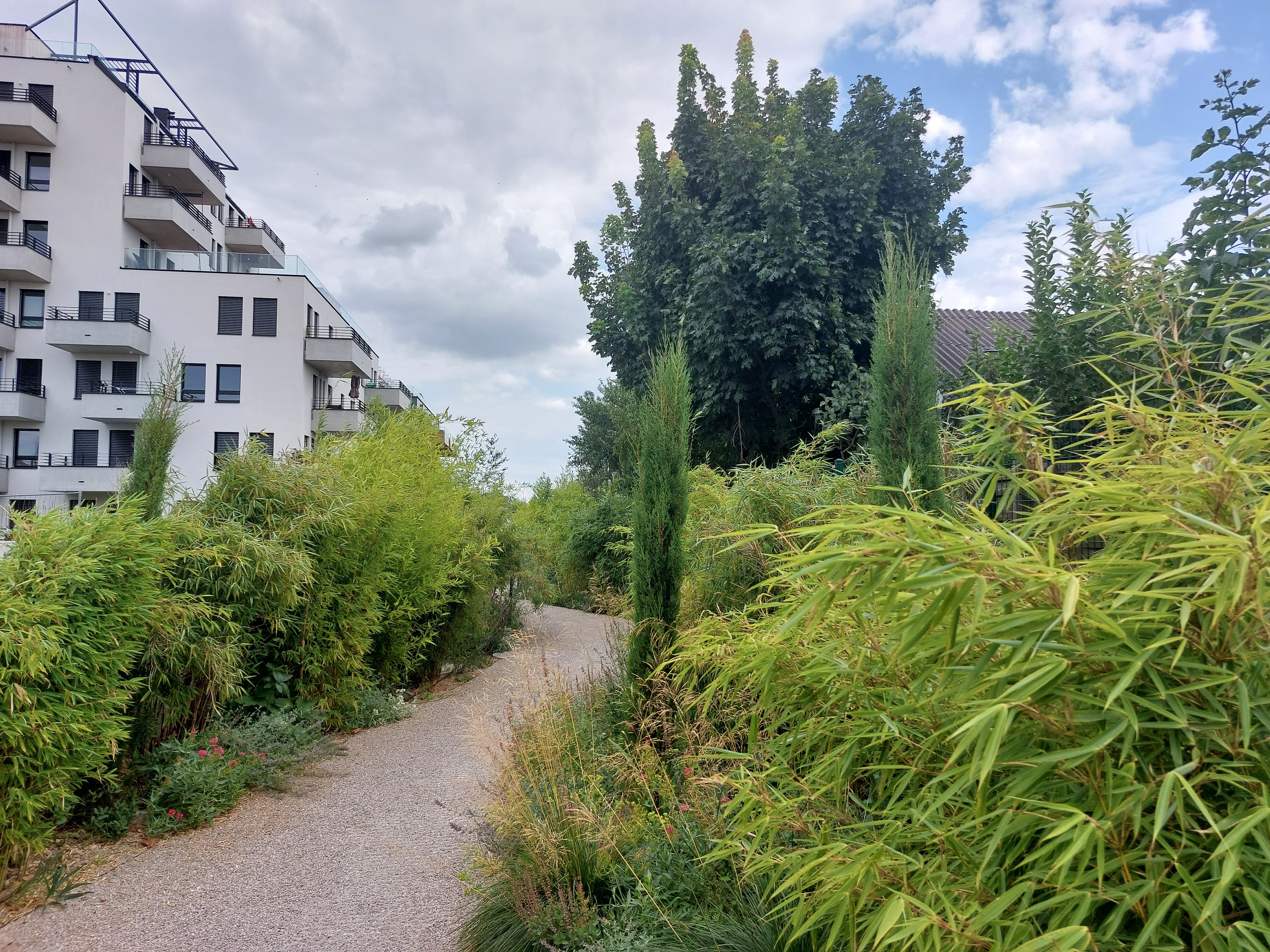 Lax schöner Garten