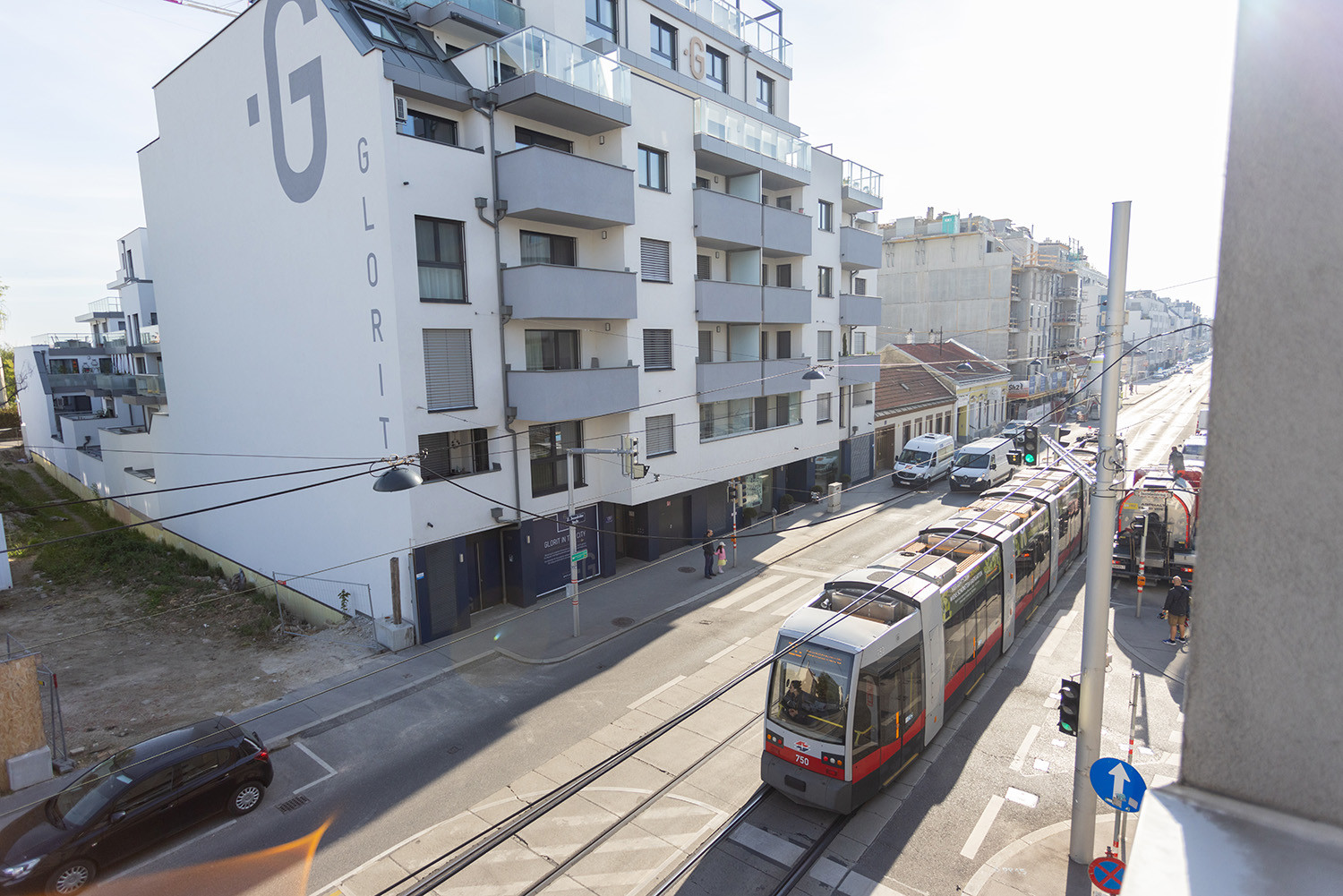 Blick Richtung Kagraner Platz