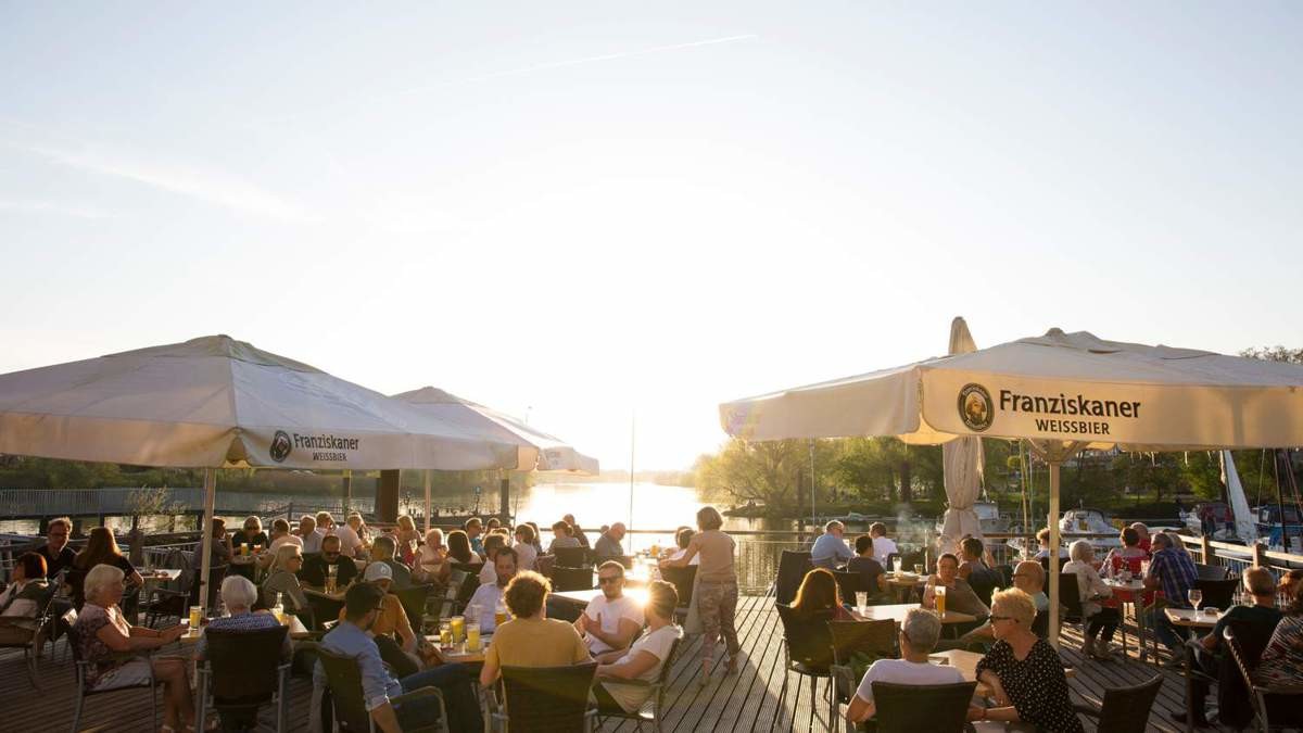 abendbier an der donau