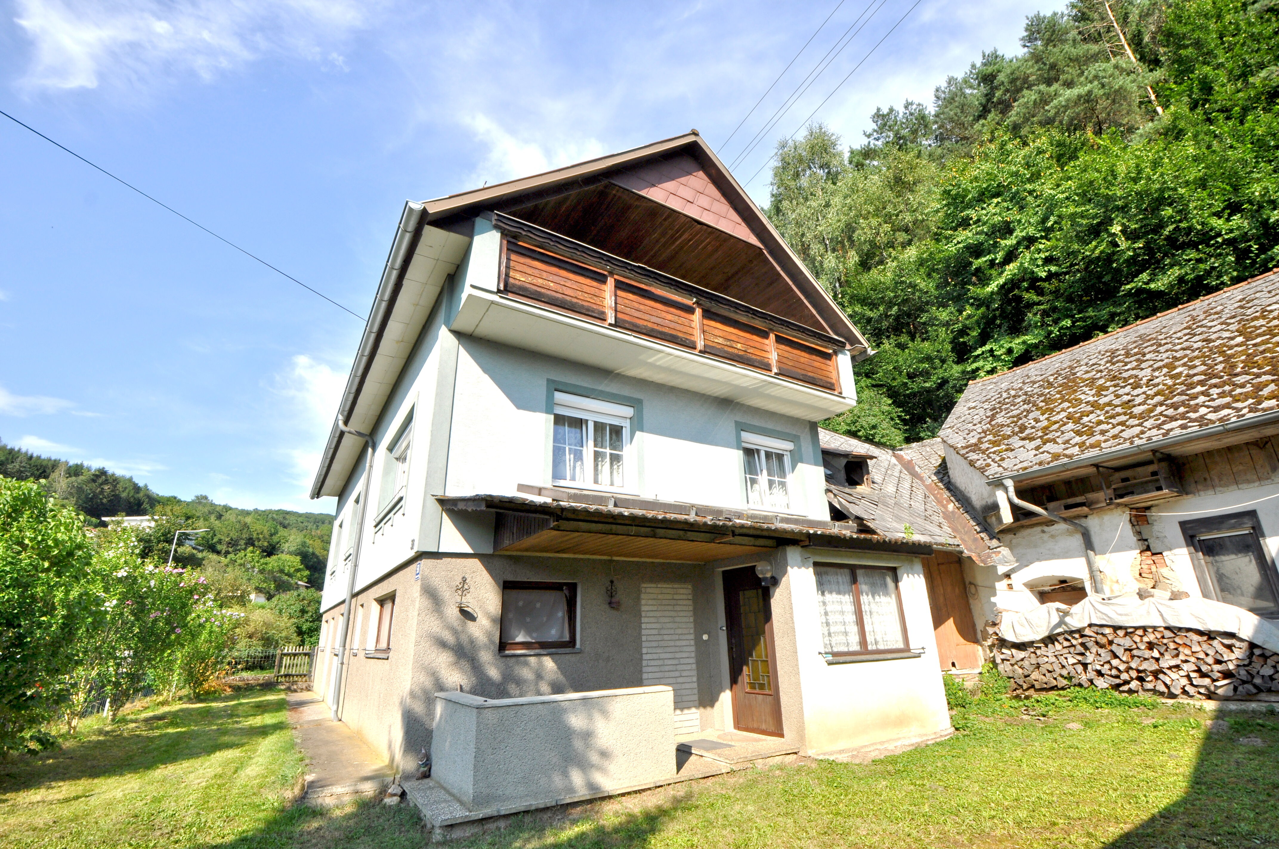 Eingangsberich des Hauses