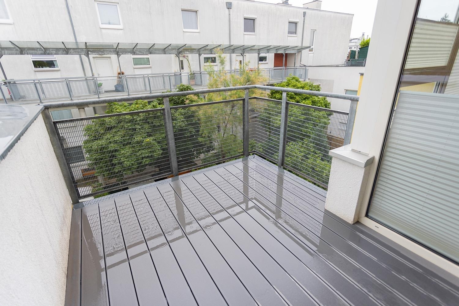 Loggia und Terrasse