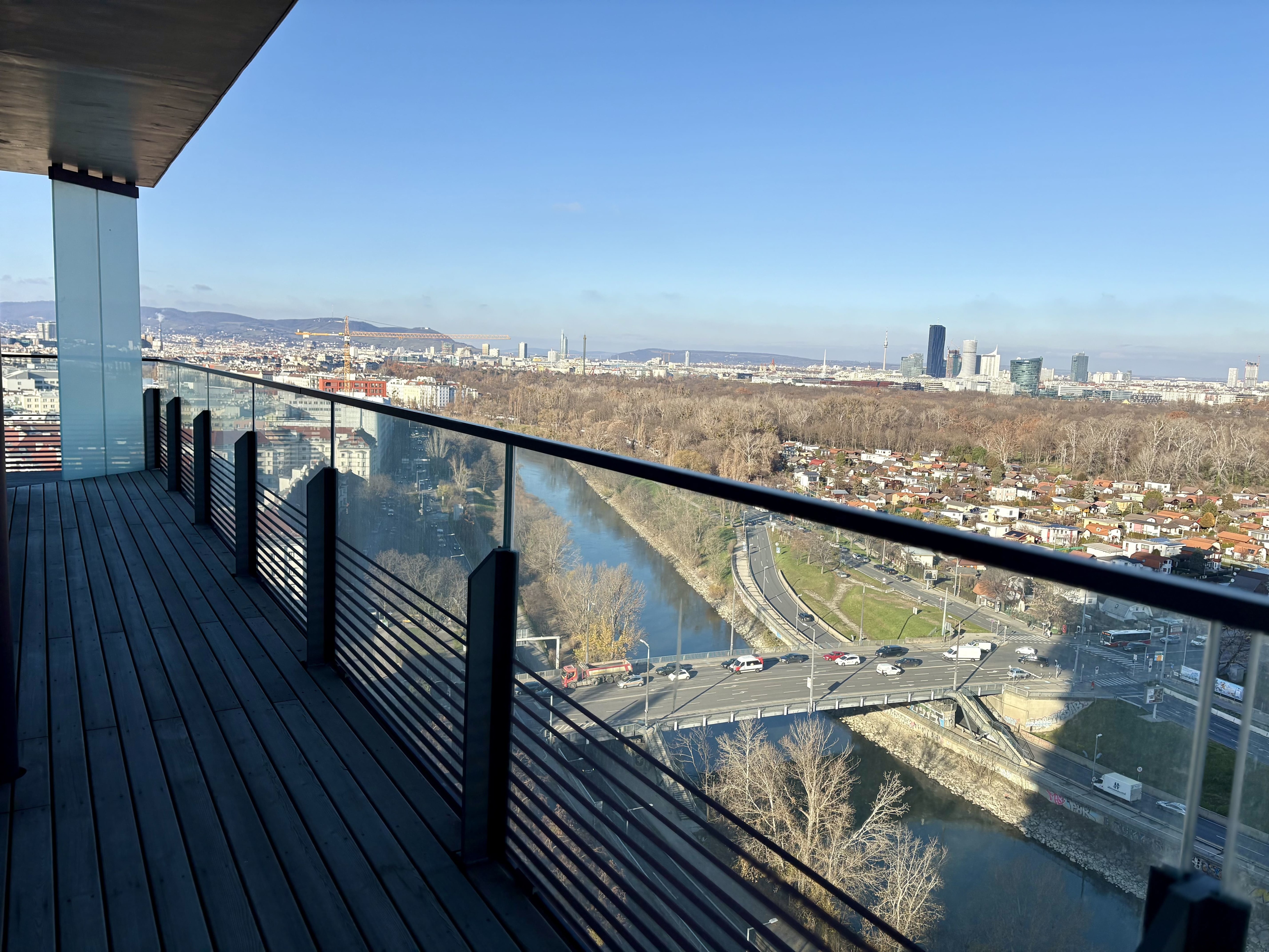 Balkon Richtung Prater