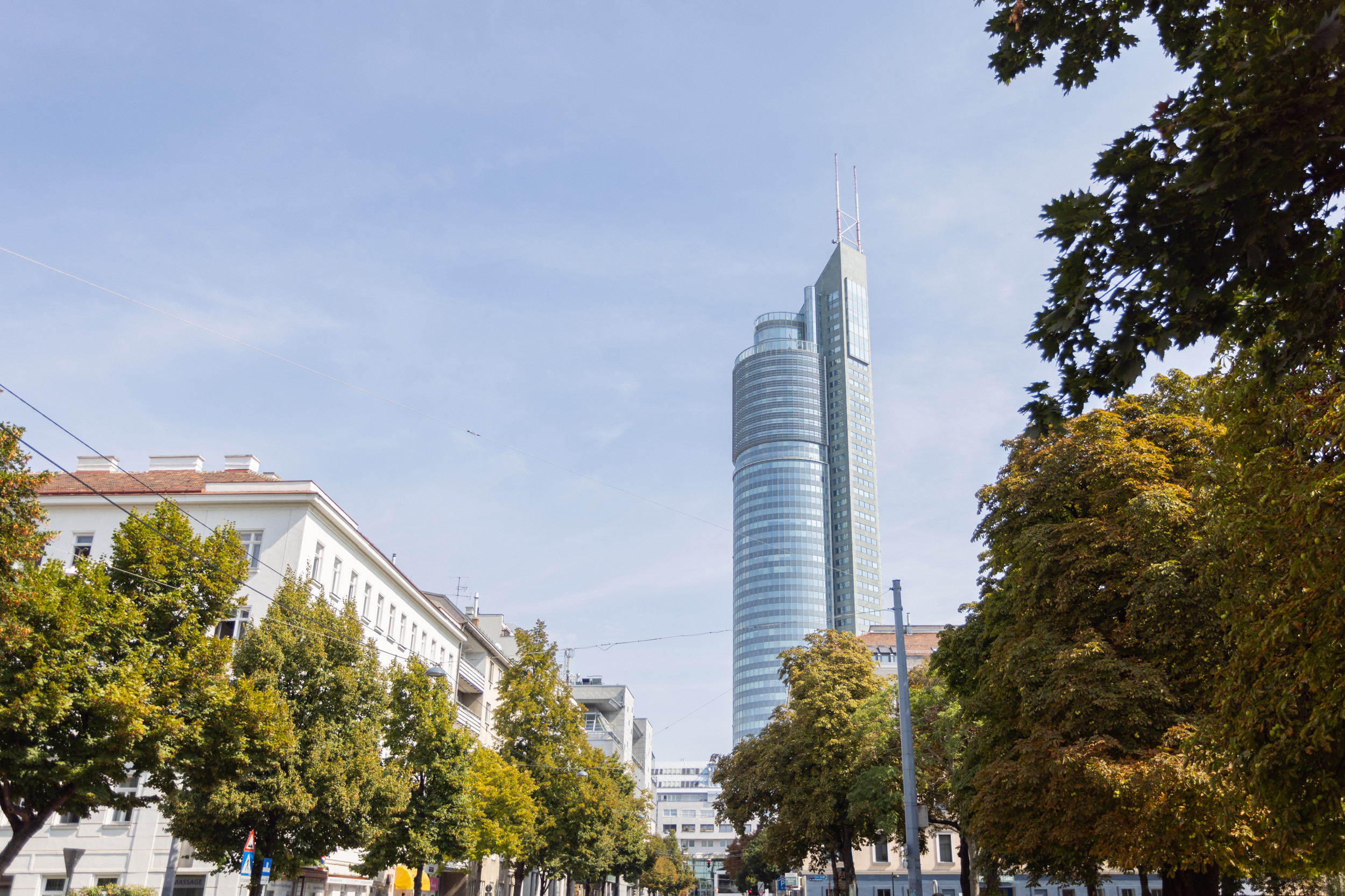 Blick auf die Millenium City 