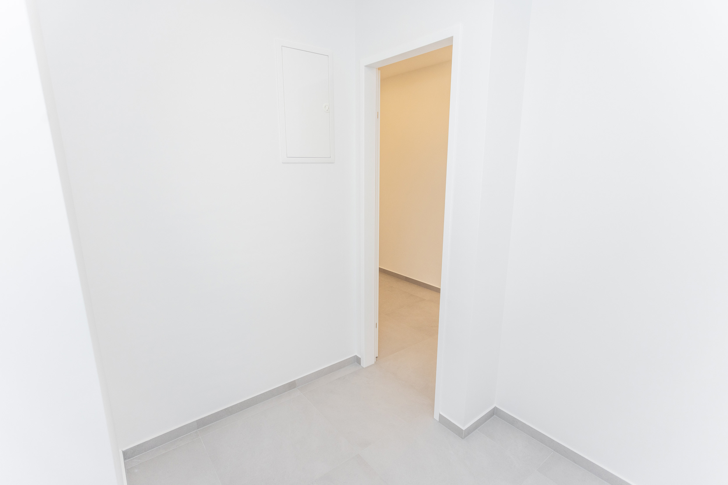 Platz für eine Garderobe