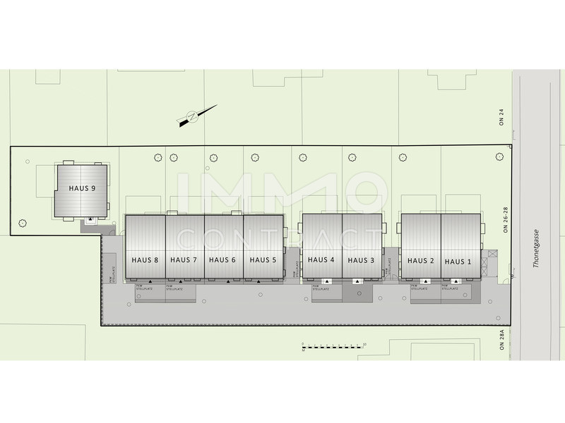 Thonetgasse Haus 1 Lageplan 