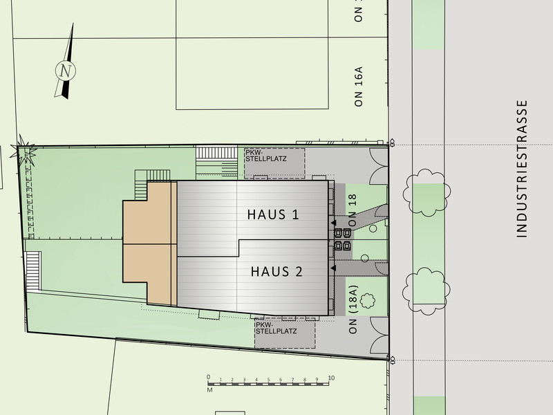 Lageplan Industriestraße 