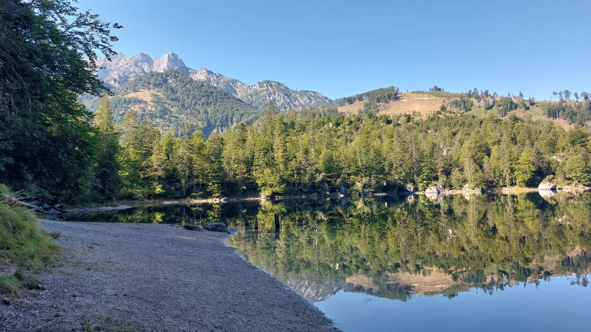 der Ödsee ganz in der Nähe