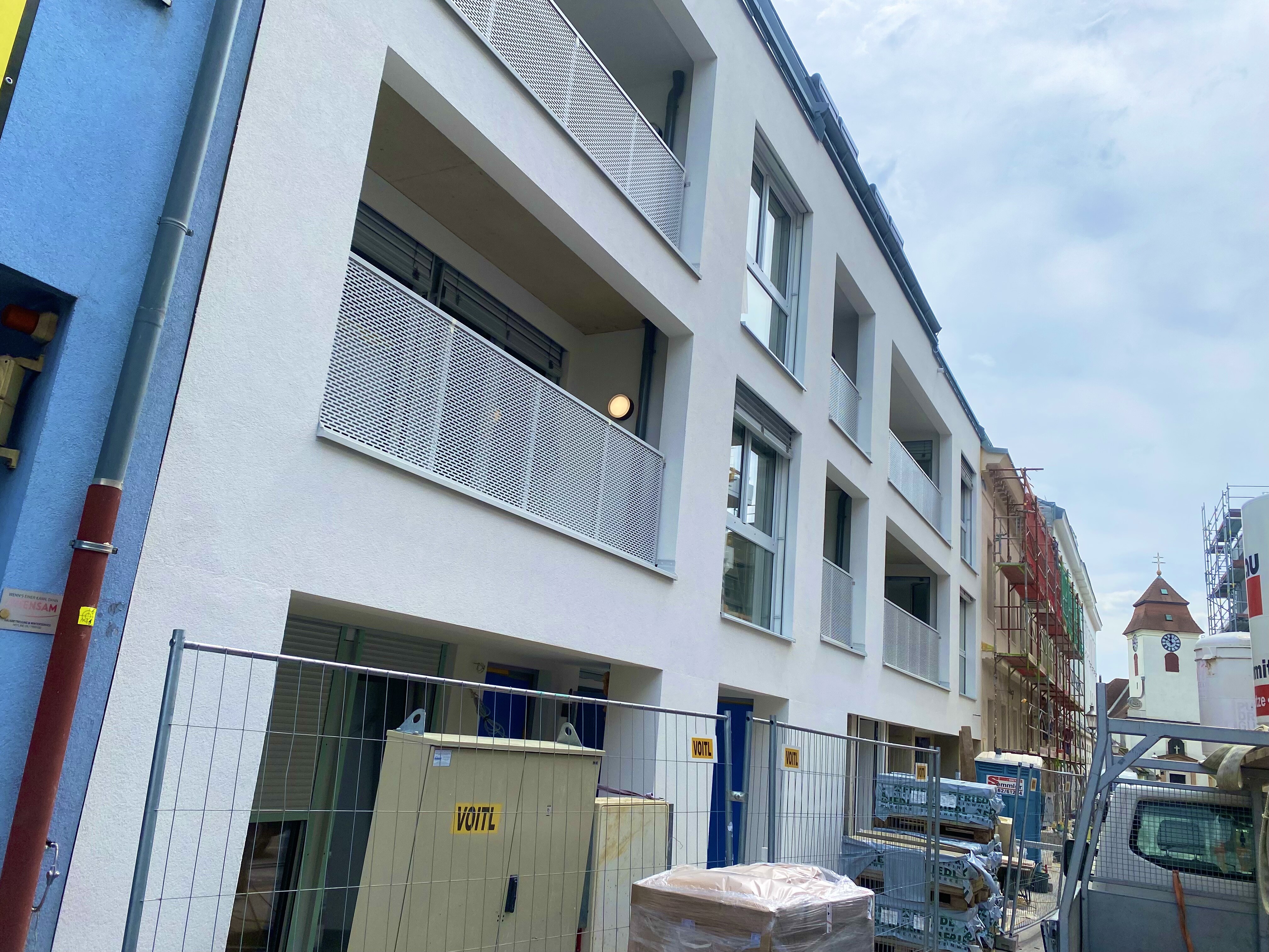 Fassade ist fast fertig 